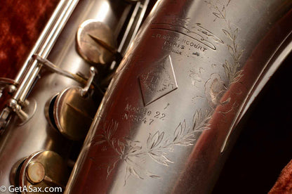 Selmer Modele 22 Baritone High F Cool Engraving!