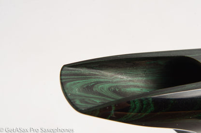 Ted Klum Florida Model Tenor Saxophone Mouthpiece 8 and 8* Green marbled ebonite - Outstanding!