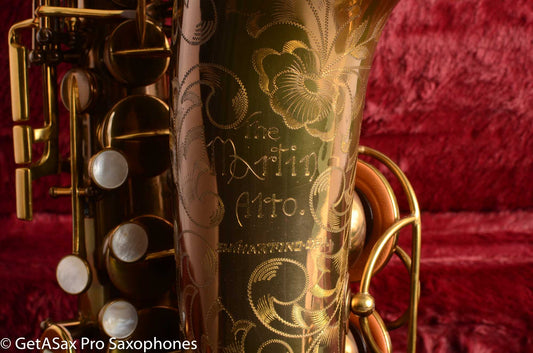 Martin The Martin Alto 155469 Unbelievably Beautiful Dark Original Lacquer