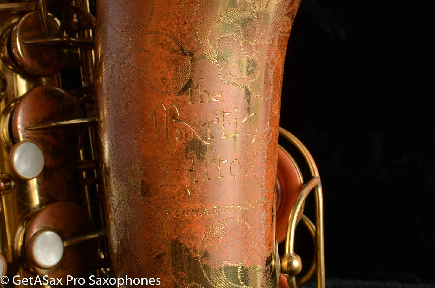 Martin The Martin Alto Saxophone Committee III 160564 Relacquered Fresh Overhaul!