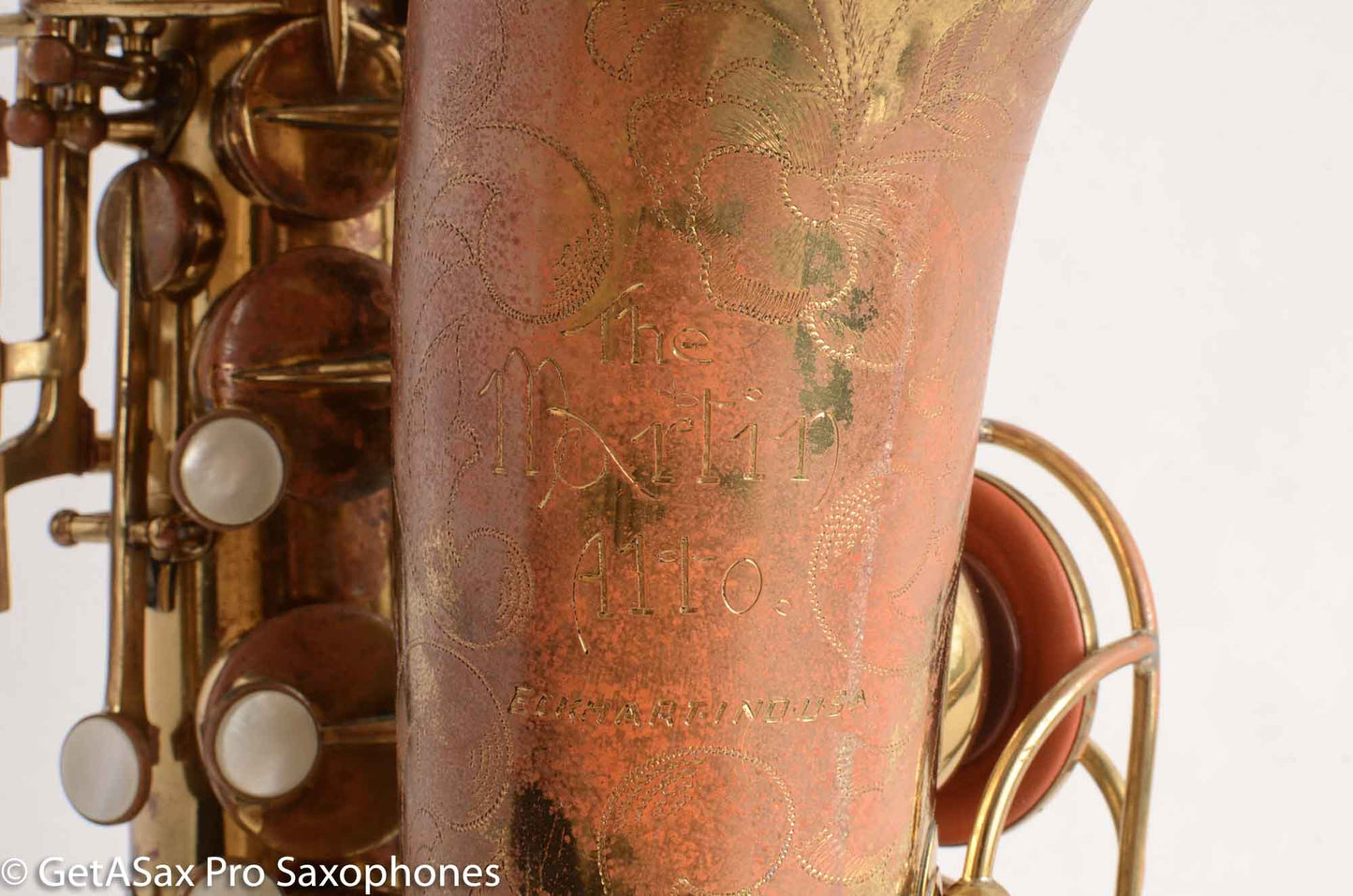 Martin The Martin Alto Saxophone Committee III 160564 Relacquered Fresh Overhaul!