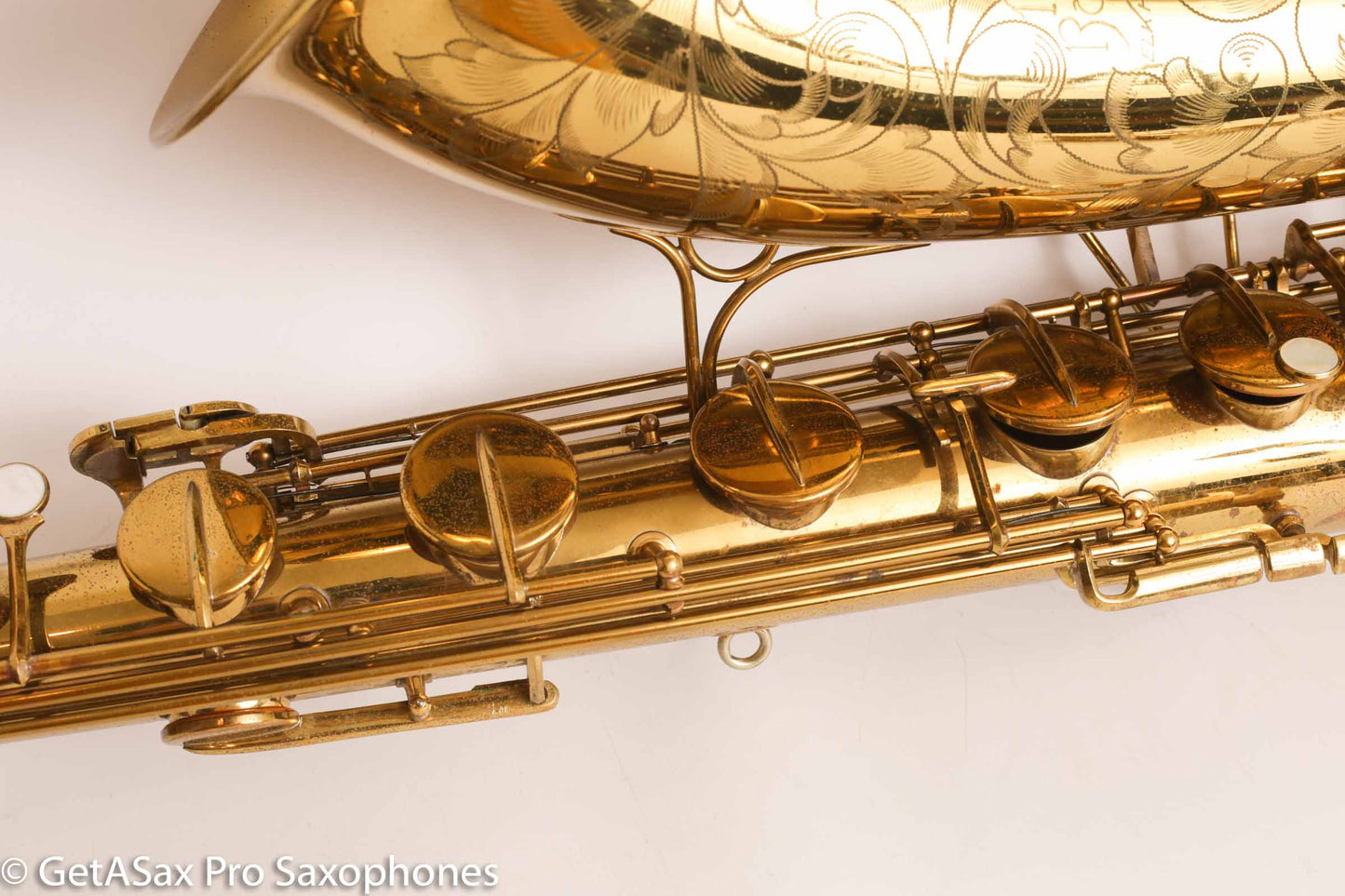 The Martin Baritone Low Bb Original Lacquer Near Mint Original Pads