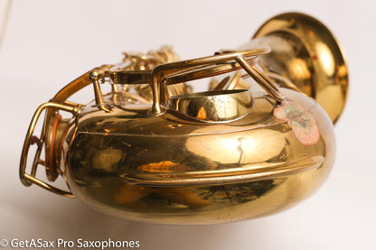 The Martin Baritone Low Bb Original Lacquer Near Mint Original Pads