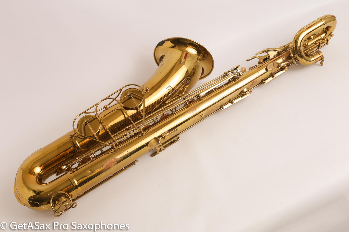 The Martin Baritone Low Bb Original Lacquer Near Mint Original Pads