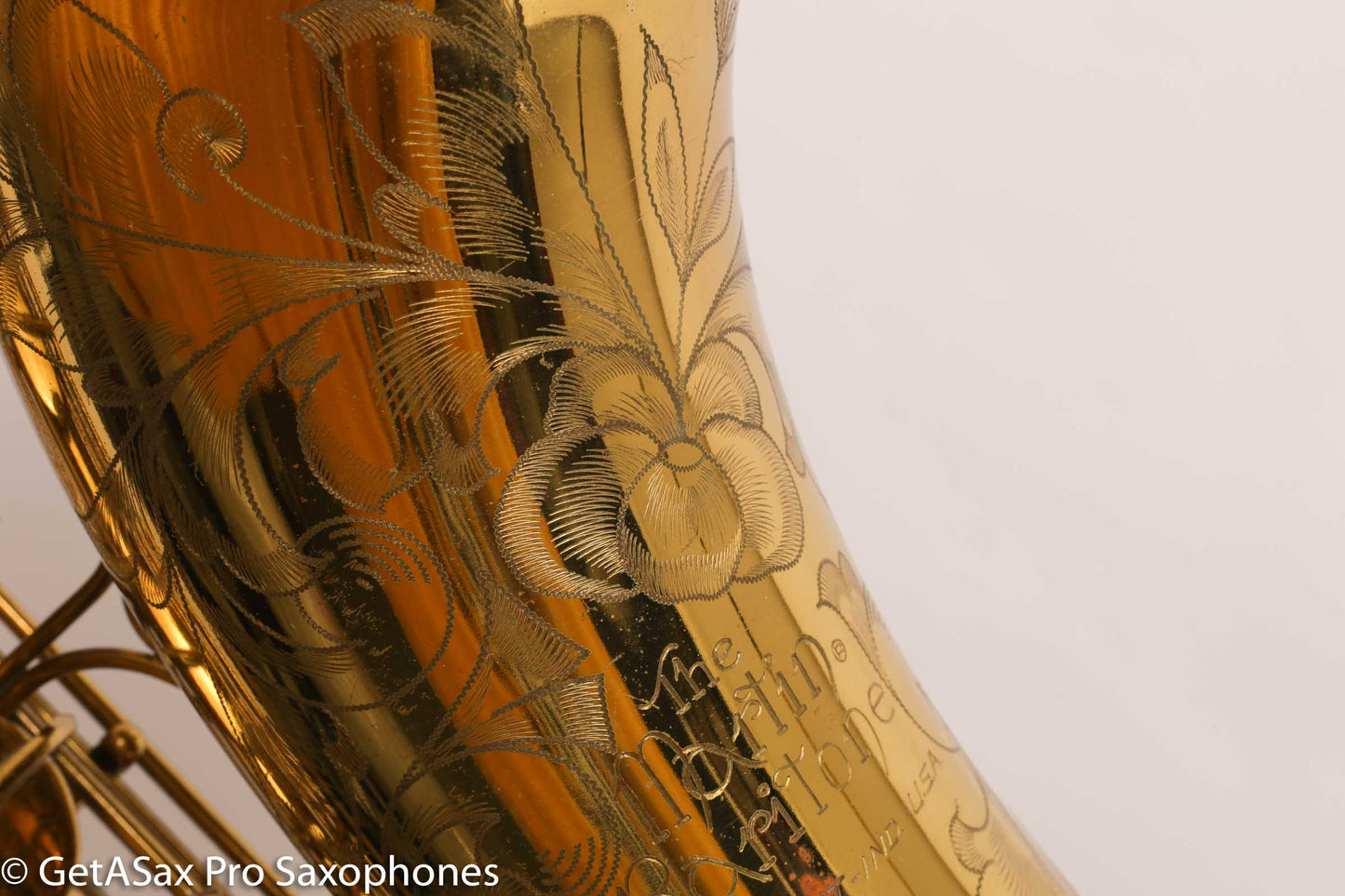 The Martin Baritone Low Bb Original Lacquer Near Mint Original Pads