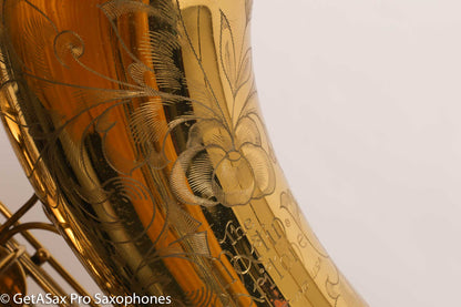 The Martin Baritone Low Bb Original Lacquer Near Mint Original Pads