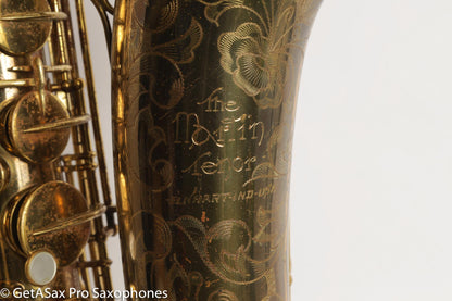 Martin Comm III The Martin Tenor Fresh Overhaul Nice Shape 167963