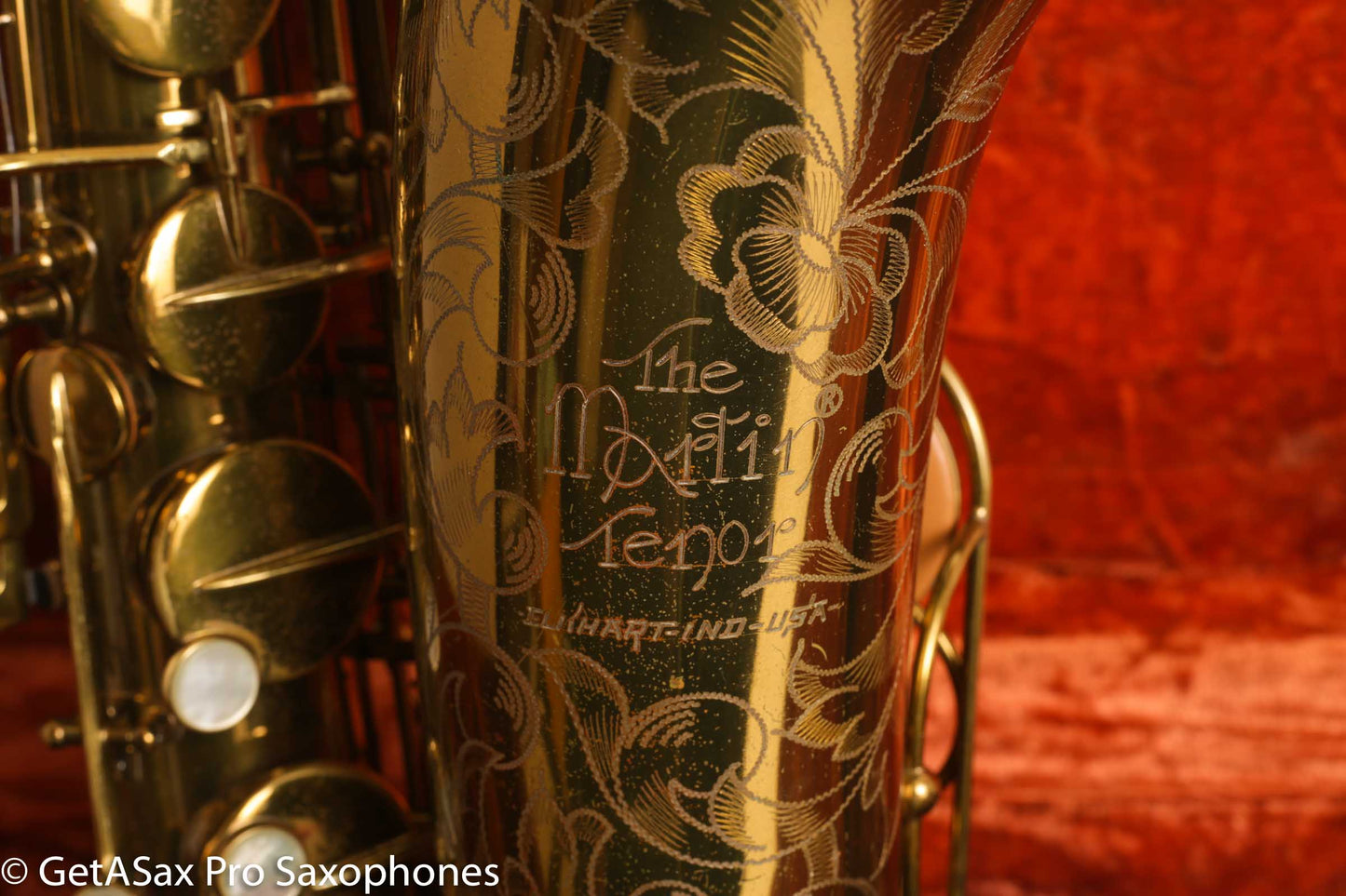 Martin The Martin Tenor Saxophone Committee III Original Lacquer Overhauled 195777