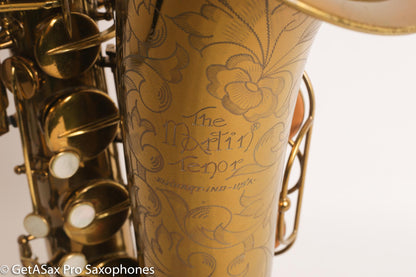 Martin The Martin Tenor Saxophone Committee III Original Lacquer Overhauled 195777