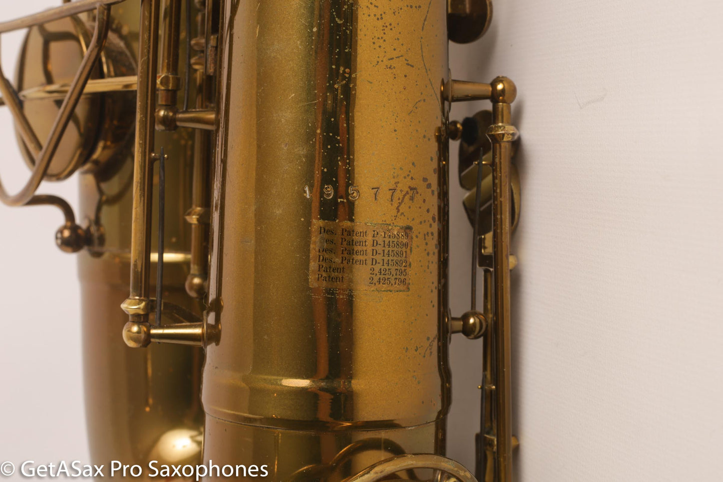 Martin The Martin Tenor Saxophone Committee III Original Lacquer Overhauled 195777