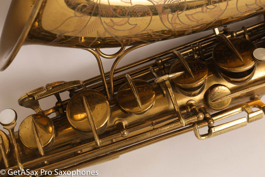 Martin The Martin Tenor 163872 Original Lacquer Original Pads Good Shape Needs OH