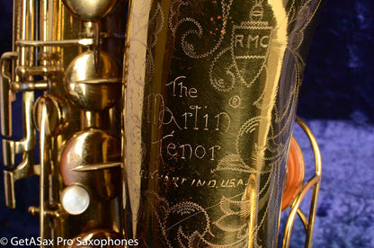 Martin Music Man The Martin Tenor Relacquered Good Condition 212791