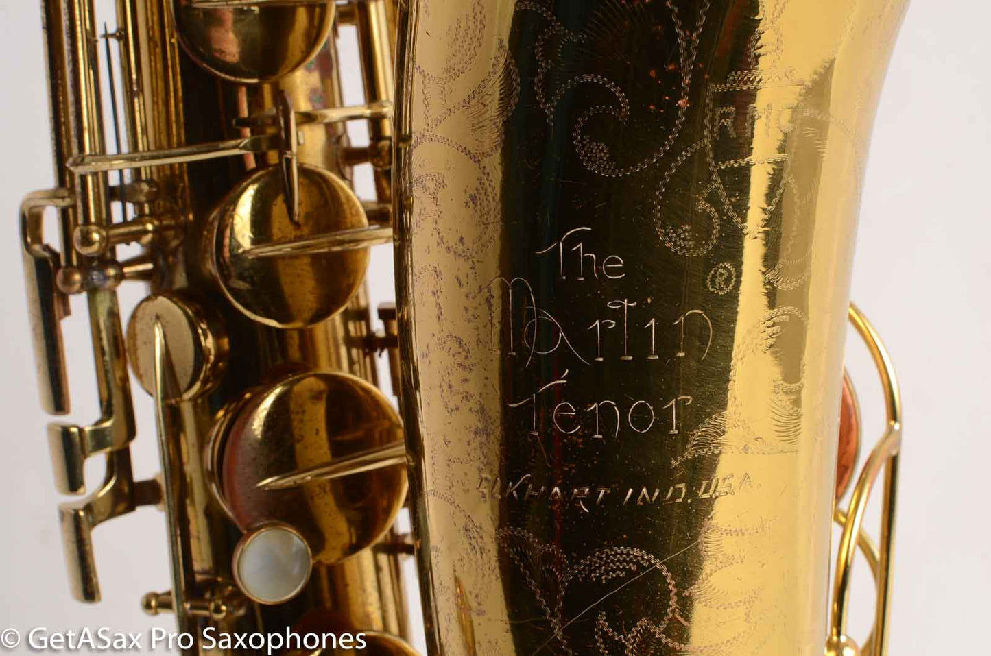 Martin Music Man The Martin Tenor Relacquered Good Condition 212791