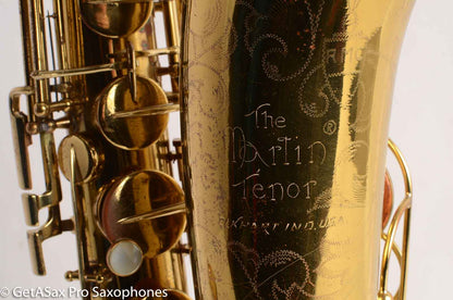 Martin Music Man The Martin Tenor Relacquered Good Condition 212791