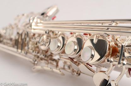 Yamaha YSS-82ZRS Soprano Saxophone One Piece Bent Neck Silver Plate! BRAND NEW