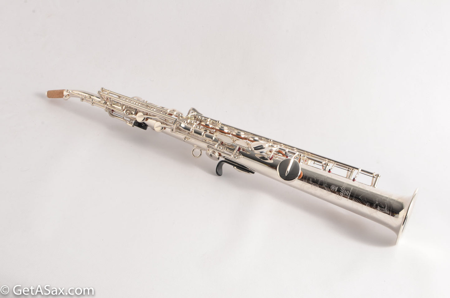 Yamaha YSS-82ZRS Custom One Piece Bent Neck Silver Plated Soprano Mint!