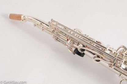 Yamaha YSS-82ZRS Soprano Saxophone One Piece Bent Neck Silver Plate! BRAND NEW