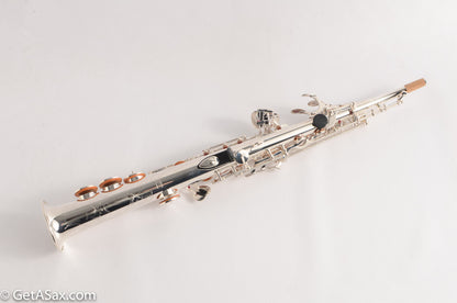 Yamaha YSS-82ZRS Custom One Piece Bent Neck Silver Plated Soprano Mint!
