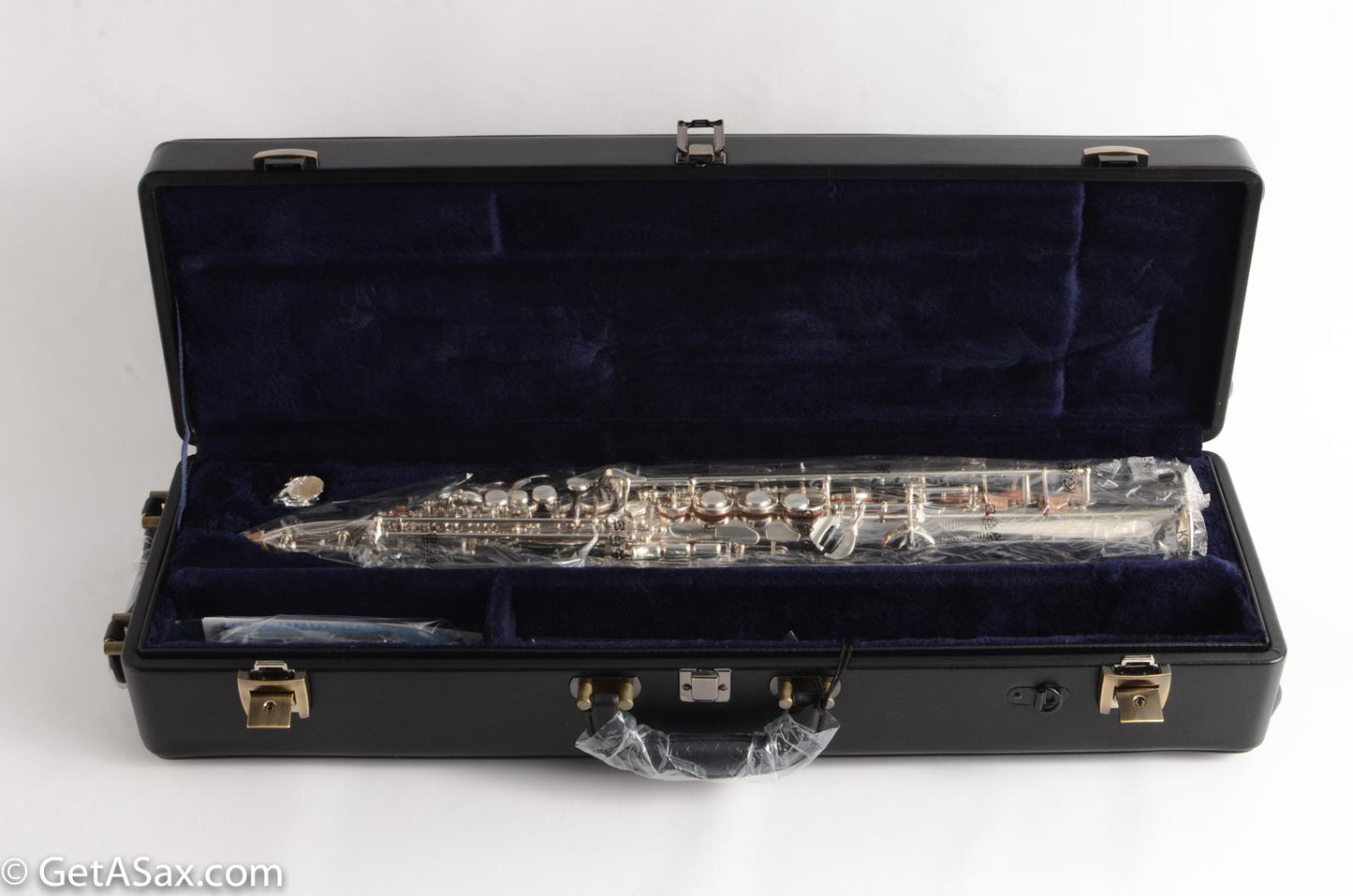 Yamaha YSS-82ZRS Custom One Piece Bent Neck Silver Plated Soprano Mint!