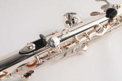 Yamaha YSS-82ZRS Soprano Saxophone One Piece Bent Neck Silver Plate! BRAND NEW