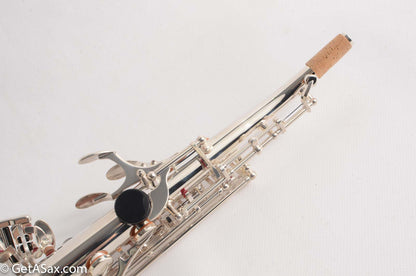 Yamaha YSS-82ZRS Custom One Piece Bent Neck Silver Plated Soprano Mint!
