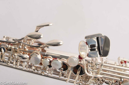 Yamaha YSS-82ZRS Custom One Piece Bent Neck Silver Plated Soprano Mint!