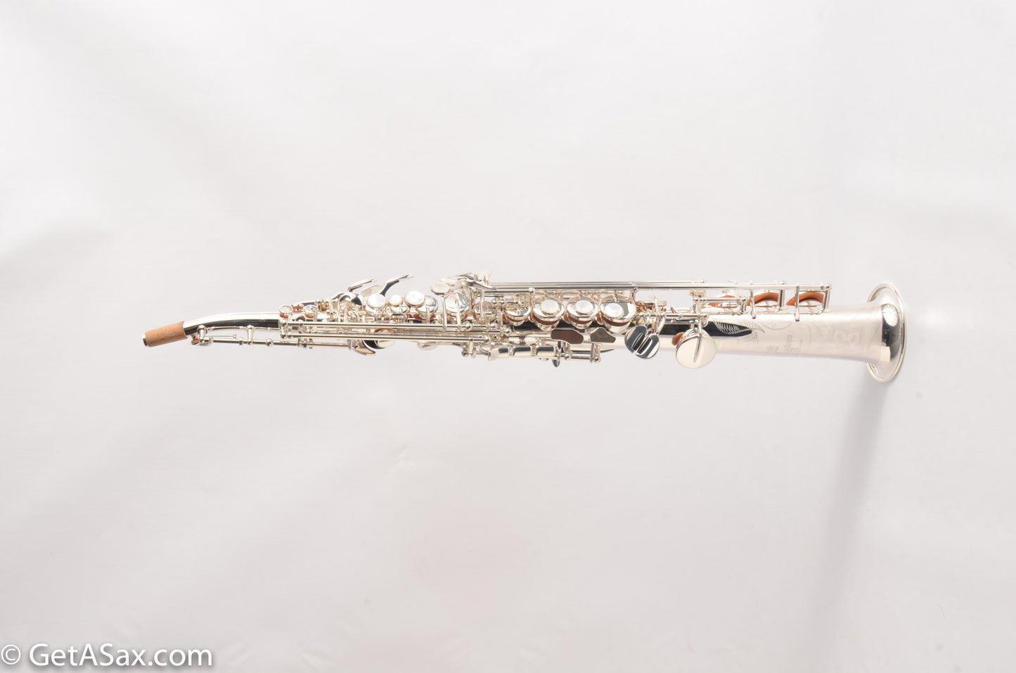 Yamaha YSS-82ZRS Soprano Saxophone One Piece Bent Neck Silver Plate! BRAND NEW