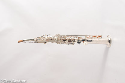 Yamaha YSS-82ZRS Custom One Piece Bent Neck Silver Plated Soprano Mint!