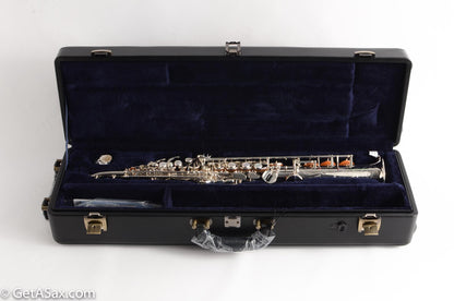 Yamaha YSS-82ZRS Custom One Piece Bent Neck Silver Plated Soprano Mint!