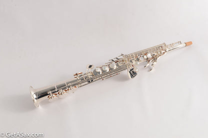 Yamaha YSS-82ZRS Soprano Saxophone One Piece Bent Neck Silver Plate! BRAND NEW