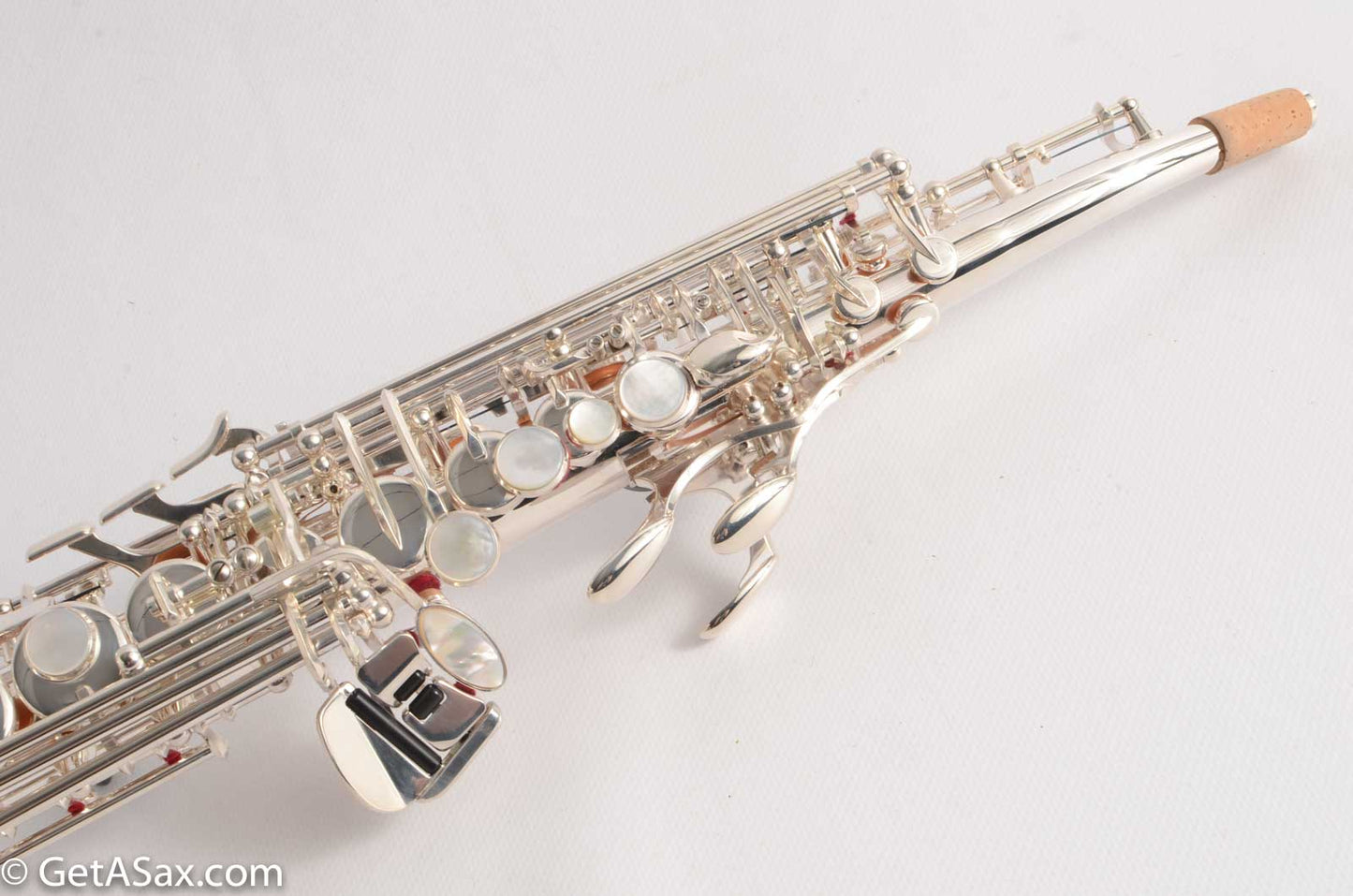 Yamaha YSS-82ZRS Custom One Piece Bent Neck Silver Plated Soprano Mint!