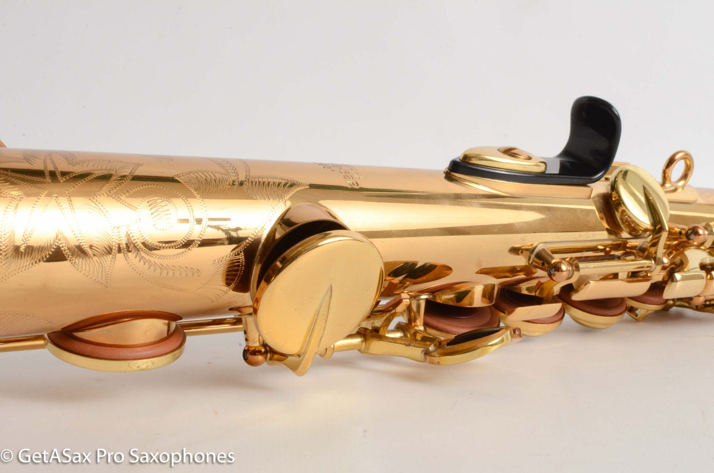 Yamaha YSS-62R Early Purple Logo One Piece Bent Neck Soprano Fresh Overhaul 0631