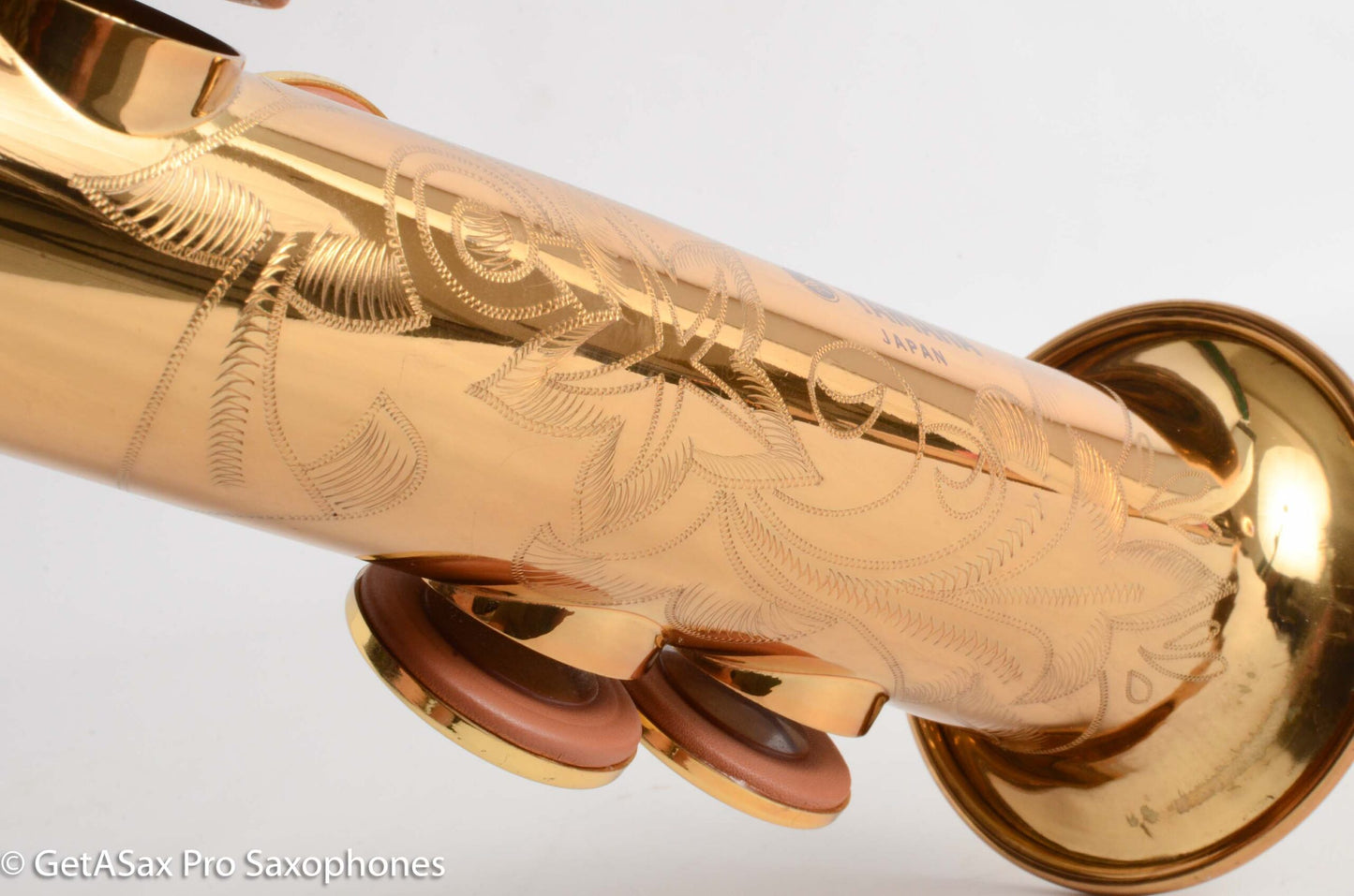 Yamaha YSS-62R Early Purple Logo One Piece Bent Neck Soprano Fresh Overhaul 0631