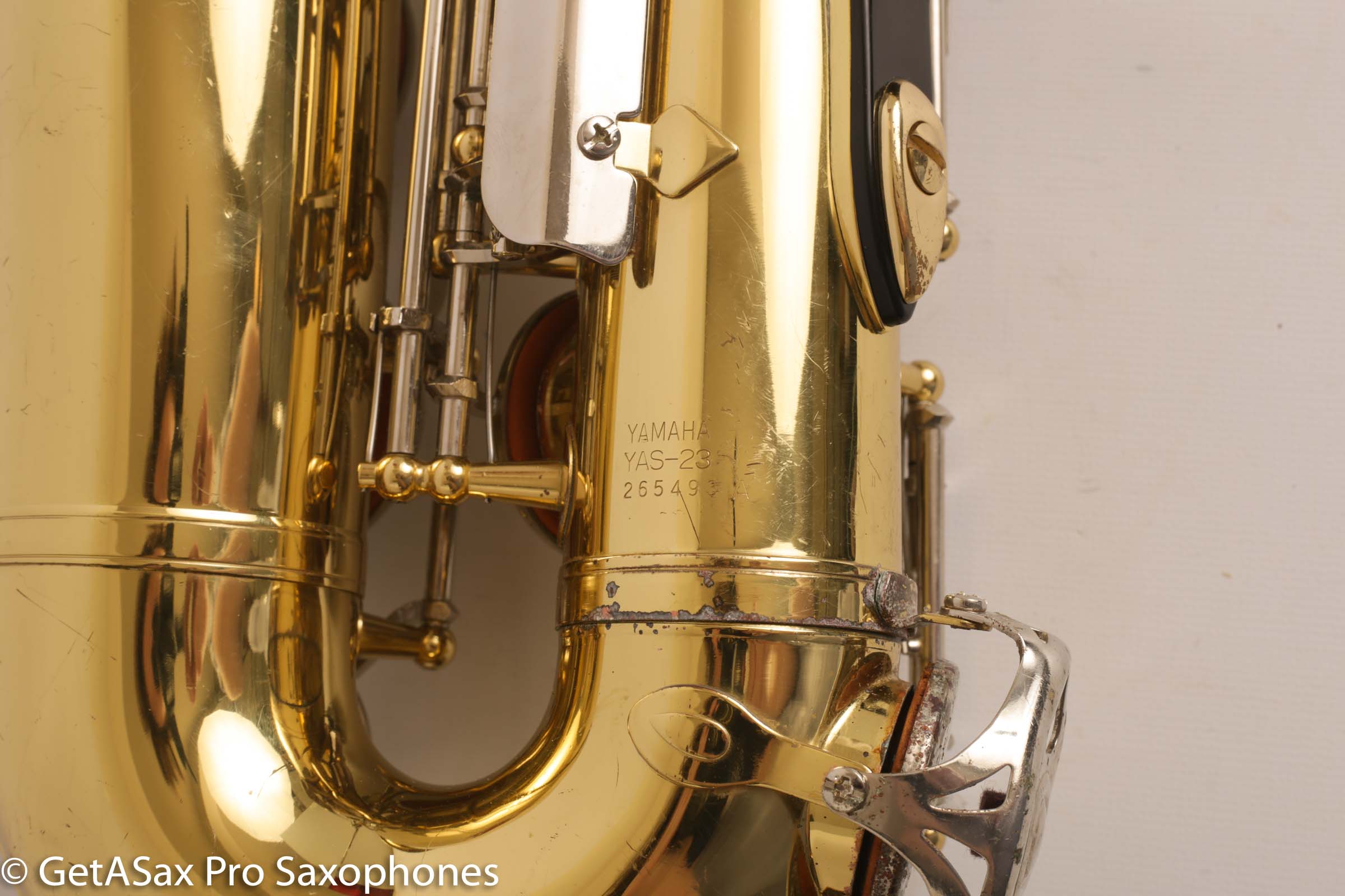 Yamaha YAS-23 Alto Saxophone Best Student Sax 265493A – GETASAX