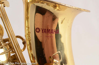 Yamaha YAS-52 Intermediate Alto Good Condition Older Pads Some wear Great Deal