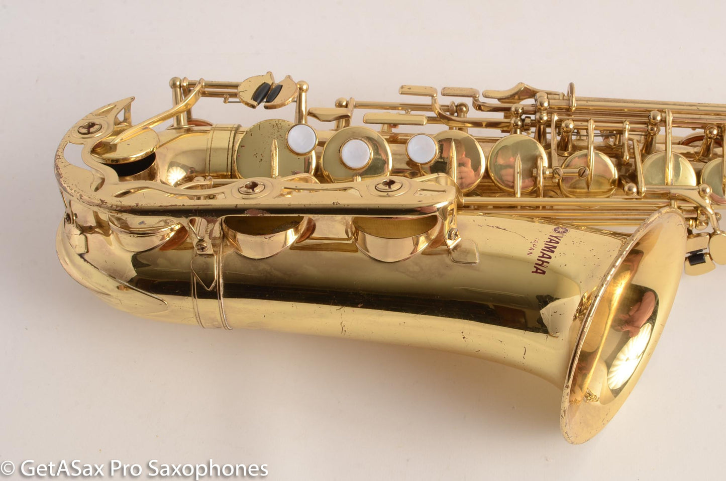 Yamaha YAS-52 Intermediate Alto Good Condition Older Pads Some wear Great Deal