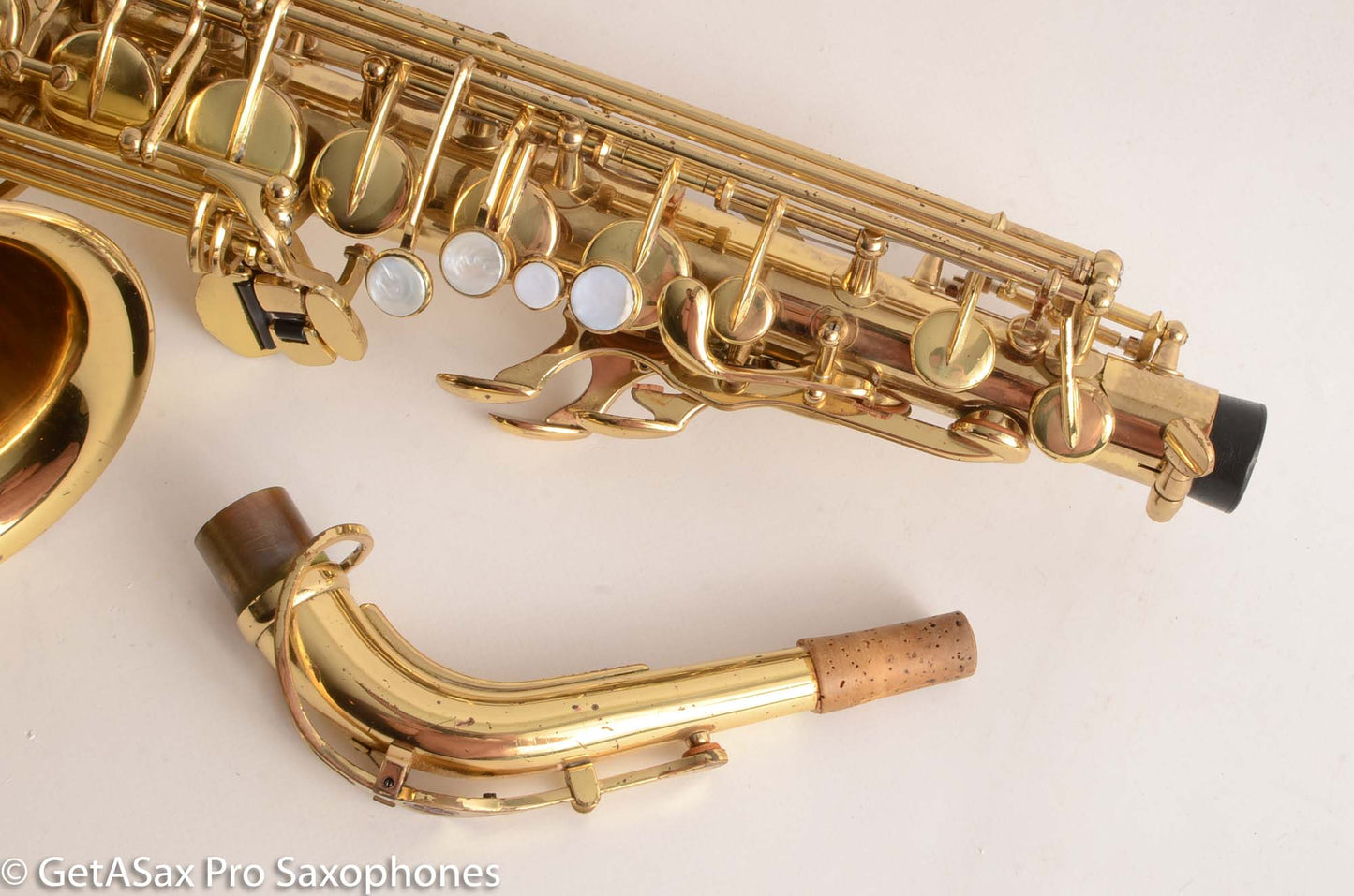 Yamaha YAS-52 Intermediate Alto Good Condition Older Pads Some wear Great Deal