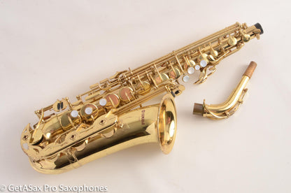 Yamaha YAS-52 Intermediate Alto Good Condition Older Pads Some wear Great Deal