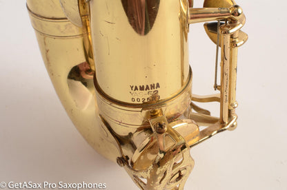 Yamaha YAS-52 Intermediate Alto Good Condition Older Pads Some wear Great Deal
