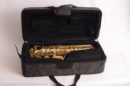 Yamaha YAS-52 Intermediate Alto Saxophone Good Condition – Mix of Pads