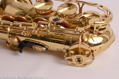 Yamaha YAS-52 Intermediate Alto Saxophone Good Condition – Mix of Pads