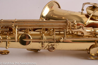 Yamaha YAS-52 Intermediate Alto Saxophone Good Condition – Mix of Pads