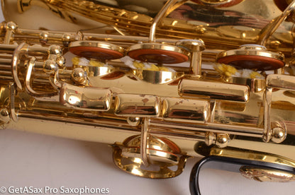 Yamaha YAS-52 Intermediate Alto Saxophone Good Condition – Mix of Pads