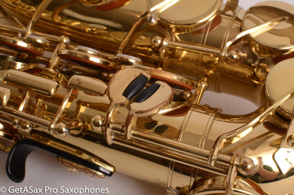 Yamaha YAS-52 Intermediate Alto Saxophone Good Condition – Mix of Pads