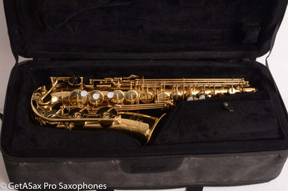 Yamaha YAS-52 Intermediate Alto Saxophone Good Condition – Mix of Pads