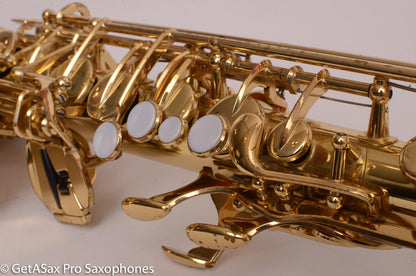 Yamaha YAS-52 Intermediate Alto Saxophone Good Condition – Mix of Pads