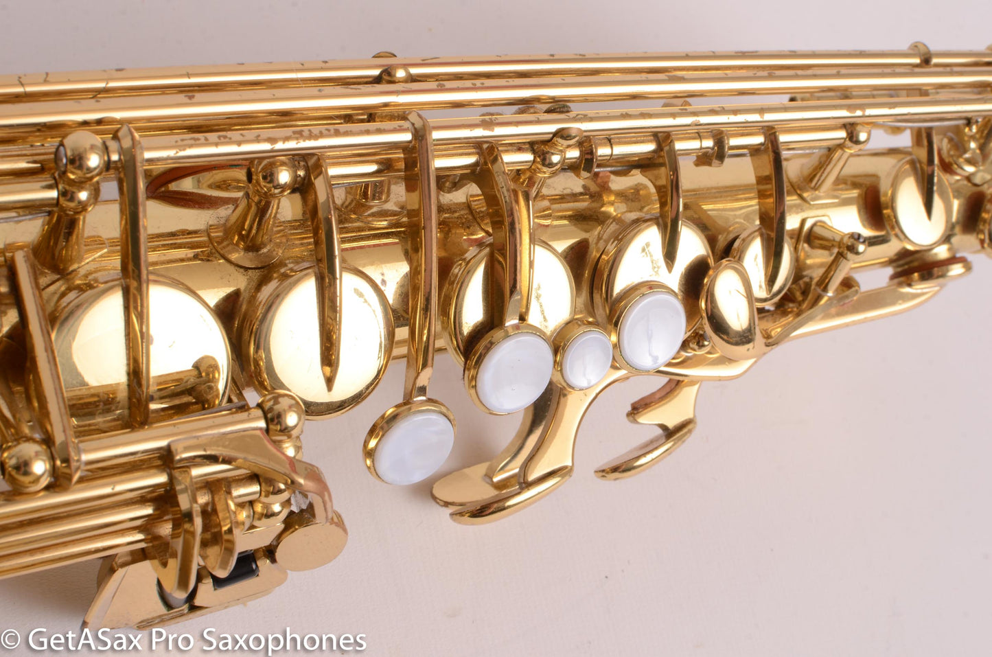 Yamaha YAS-52 Intermediate Alto Saxophone Good Condition – Mix of Pads