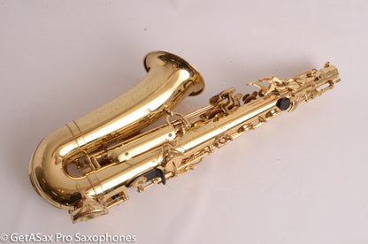 Yamaha YAS-52 Intermediate Alto Saxophone Good Condition – Mix of Pads