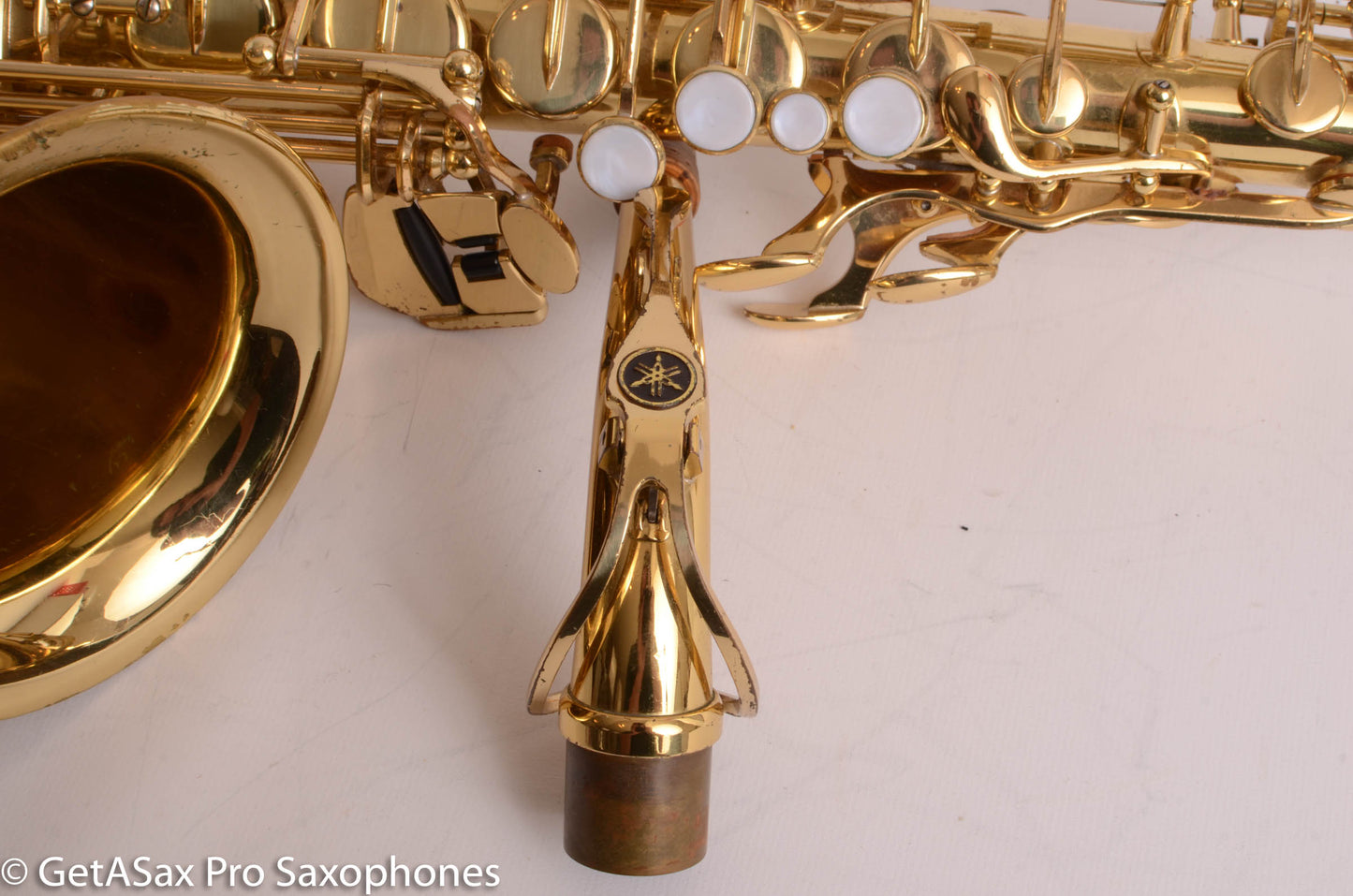 Yamaha YAS-52 Intermediate Alto Saxophone Good Condition – Mix of Pads