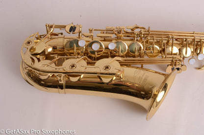 Yamaha YAS-52 Intermediate Alto Saxophone Good Condition – Mix of Pads